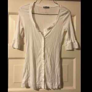 Off white button down + free gift